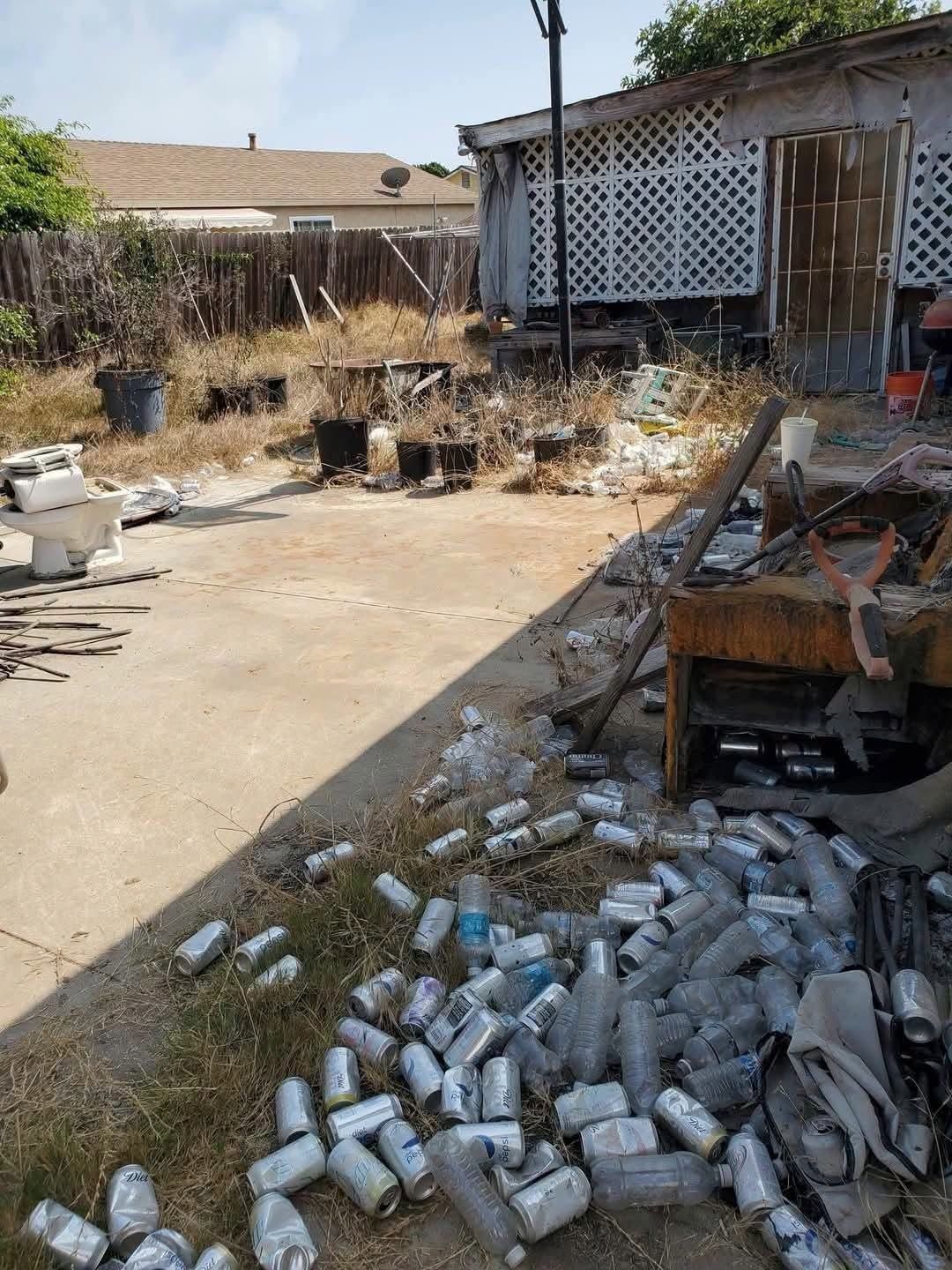 Before and after - before
