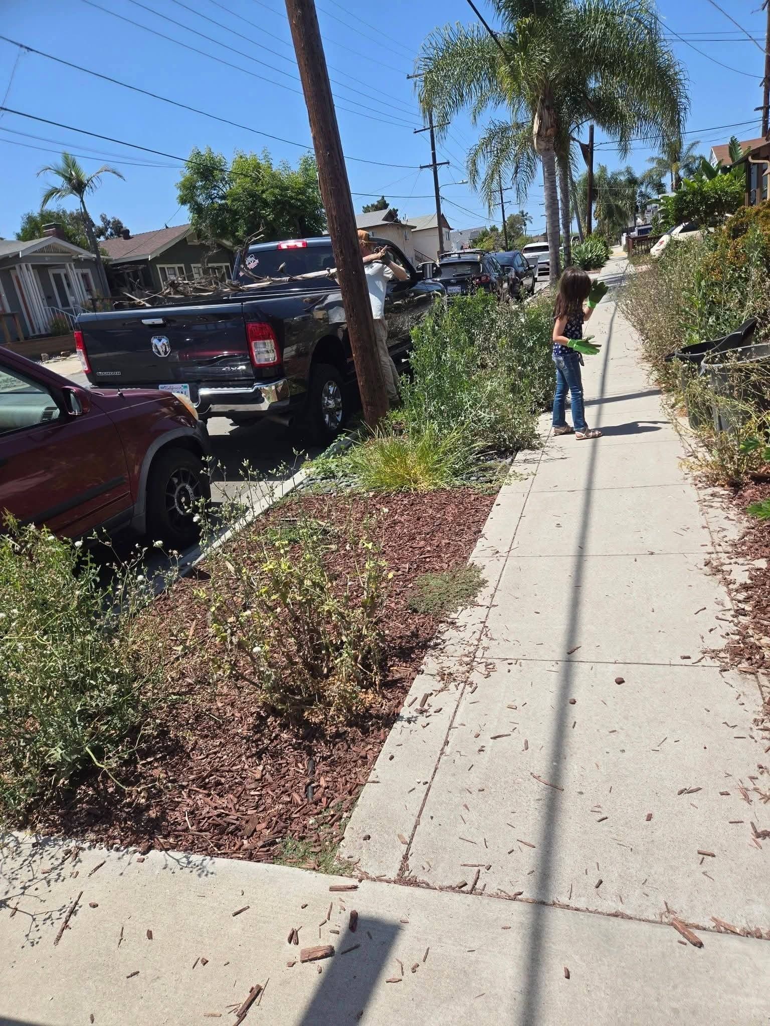 Before and after - before